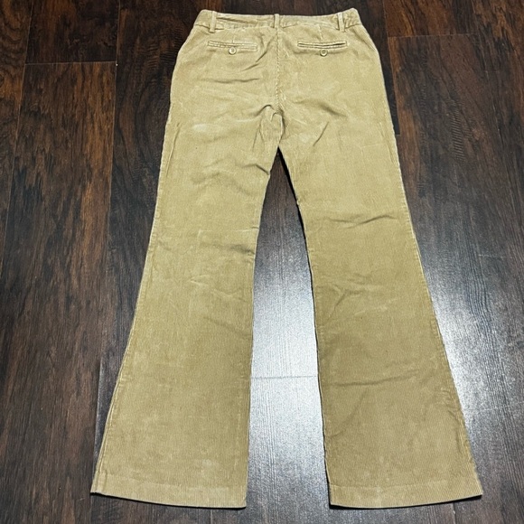 Victoria's Secret Body By Victoria The Christie Fit Tan Flare Corduroy Jeans 4 - Picture 11 of 16